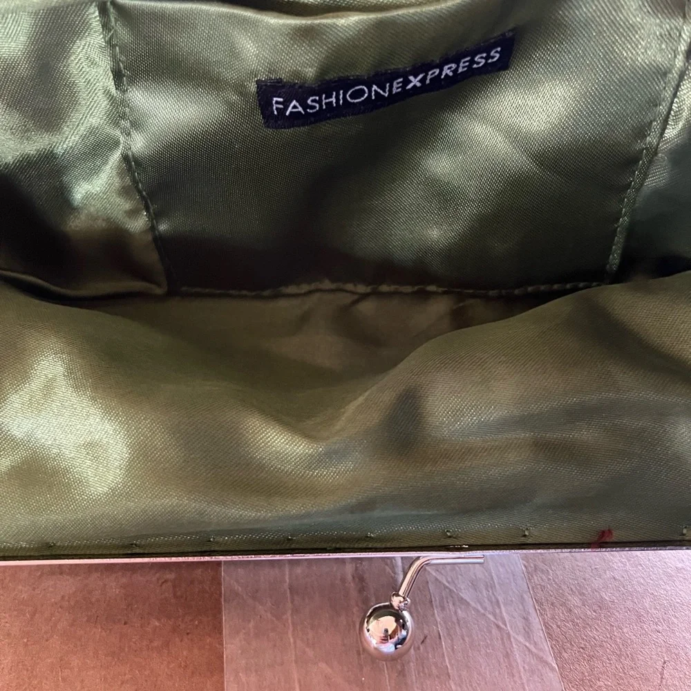 Vintage 1990 Era Fashion Express Beaded Going Out Purse - Picture 7 of 8